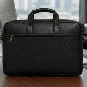 black laptop premium bag